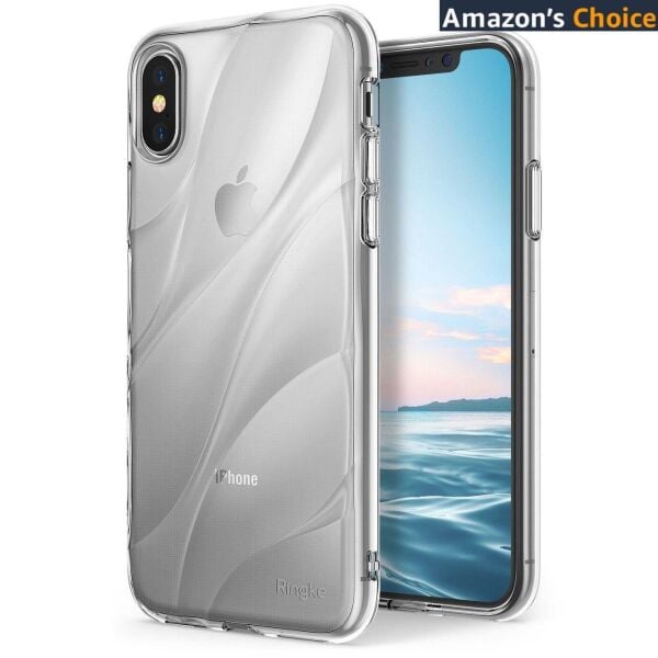 Ringke Flow iPhone XS ile Uyumlu KIlıf Crystal Clear