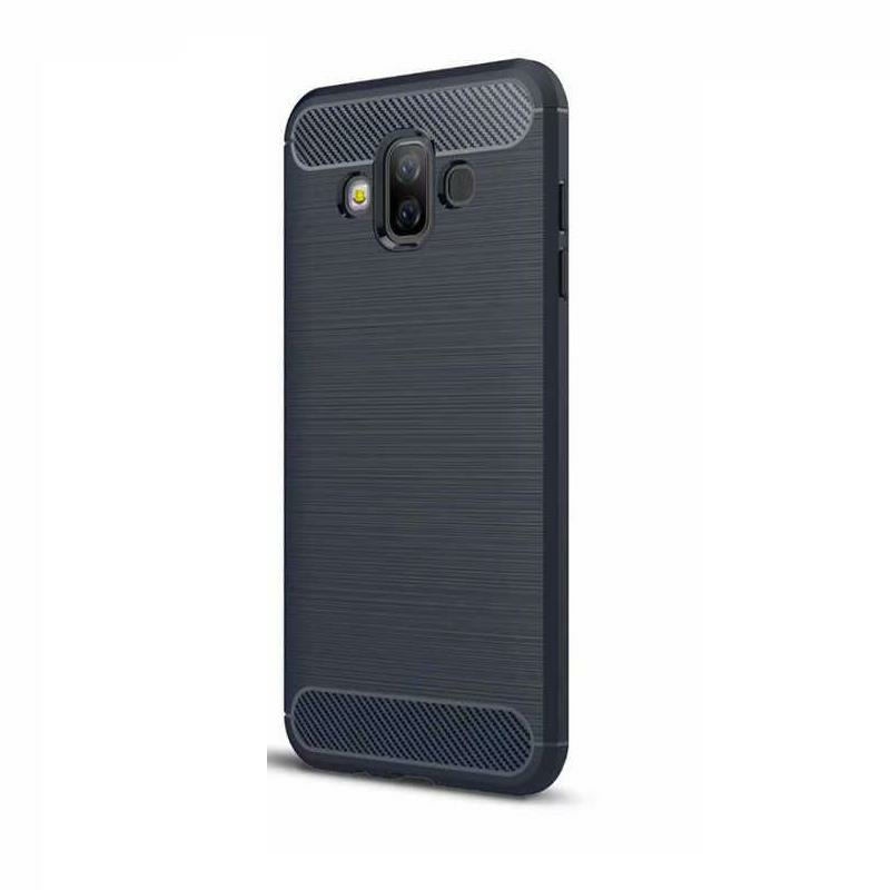 Galaxy J7 Duo ile Uyumlu Room Silikon Kılıf Lacivert