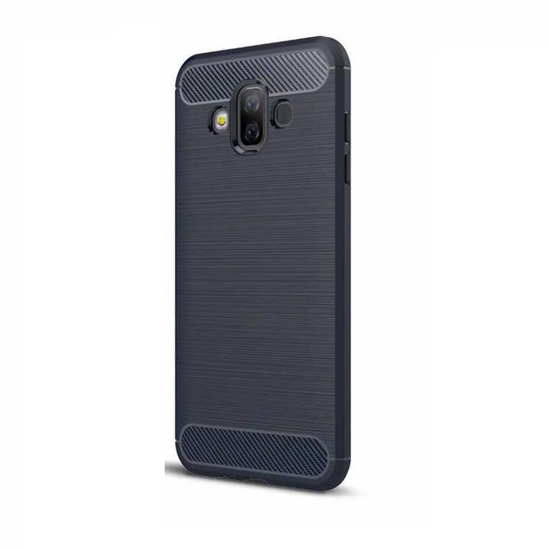 Galaxy J7 Duo ile Uyumlu Room Silikon Kılıf Lacivert