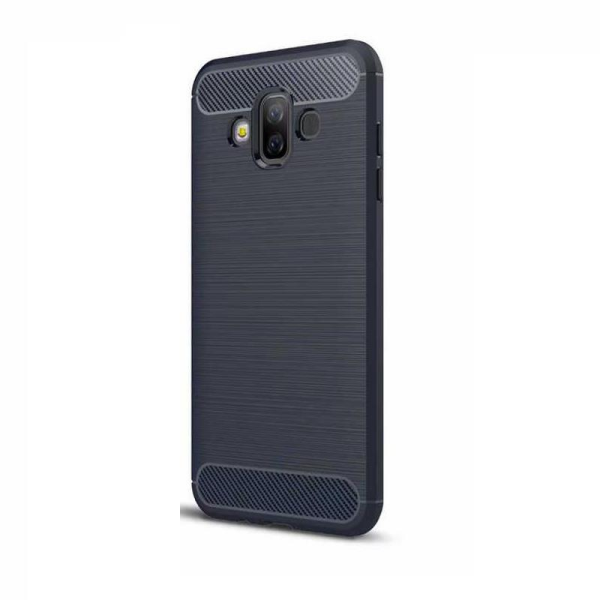Galaxy J7 Duo ile Uyumlu Room Silikon Kılıf Lacivert