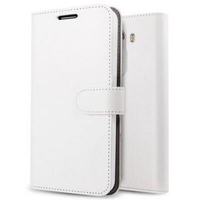 Spigen G3 ile Uyumlu Kılıf Slim Wallet S Cüzdan White
