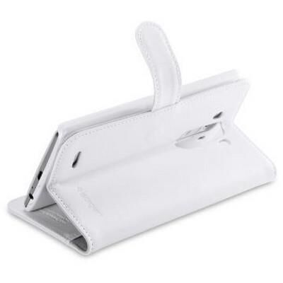 Spigen G3 ile Uyumlu Kılıf Slim Wallet S Cüzdan White