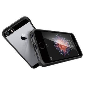 Spigen iPhone 5,5s,SE ile Uyumlu Kılıf Ultra Hybrid Black