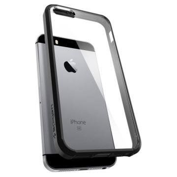 Spigen iPhone 5,5s,SE ile Uyumlu Kılıf Ultra Hybrid Black