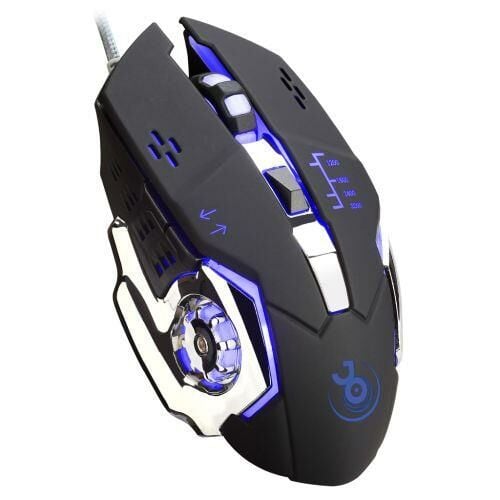 Jopus JO-MU01 RGB Pc Juma 8000 Dpi Makro Usb Mouse Siyah
