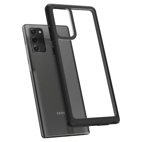 Spigen Galaxy Note 20 ile Uyumlu Kılıf Ultra Hybrid Black