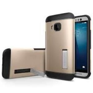 Spigen One M9 ile Uyumlu Kılıf Slim Armor -Champagne Gold