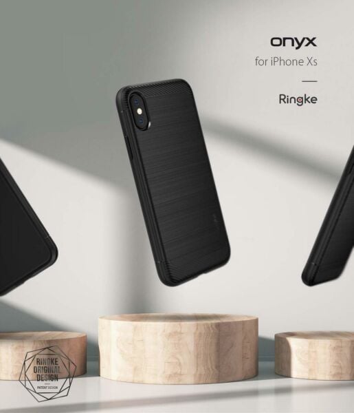Ringke Onyx iPhone XS ile Uyumlu Black