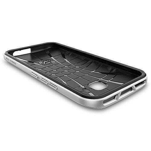 Spigen One M9 ile Uyumlu Kılıf Neo Hybrid Satin Silver