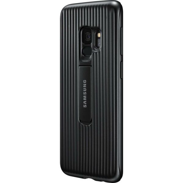 Galaxy S9 ile Uyumlu Protective Stanting Cover Siyah EF-RG960CBEGWW (Out)