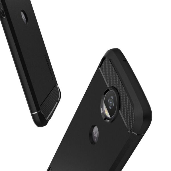 Spigen Moto Z2 Play ile Uyumlu Kılıf Rugged Armor
