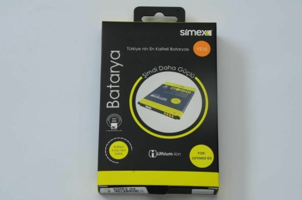 Simex G2 ile Uyumlu Batarya