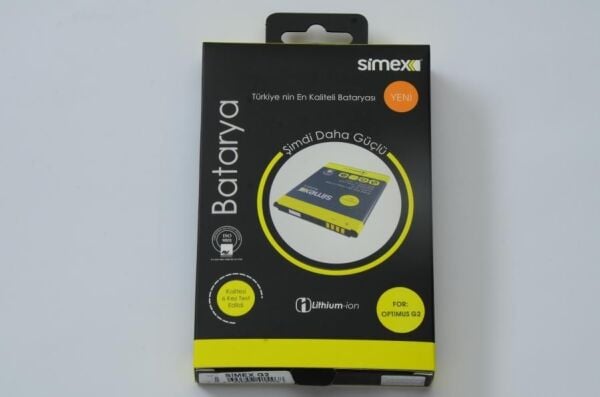 Simex G2 ile Uyumlu Batarya
