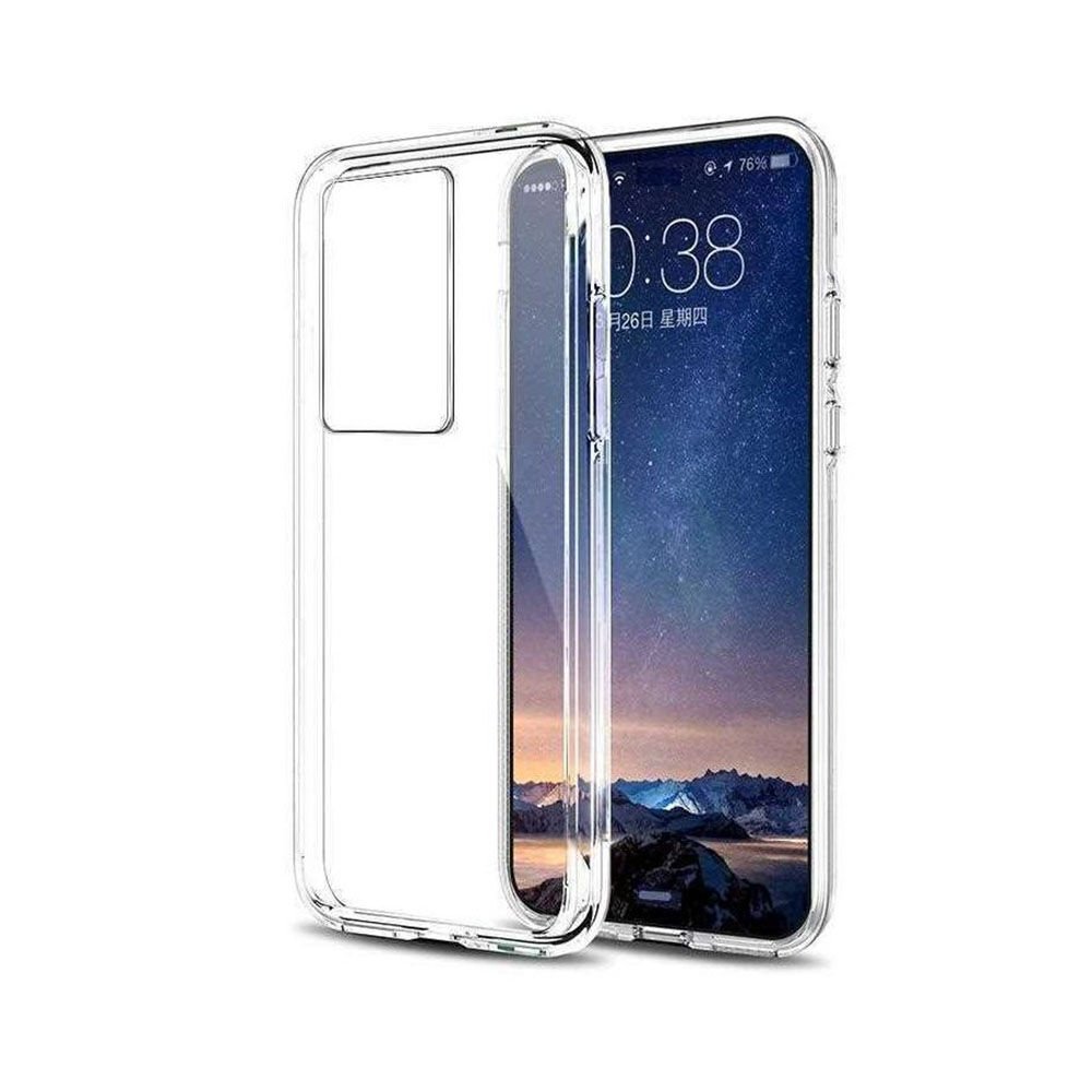 P40 Pro ile Uyumlu Ultra Slim Silikon Kılıf Şeffaf
