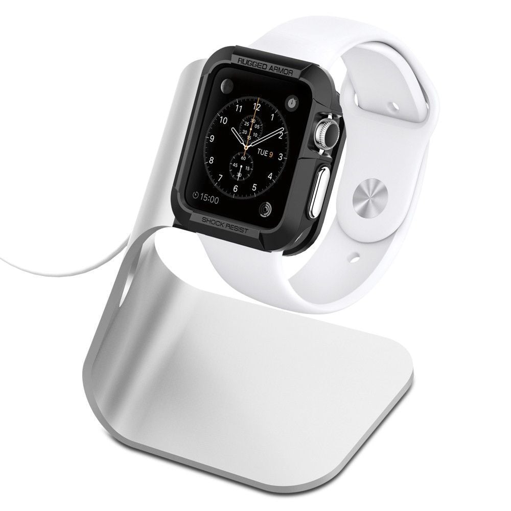 Spigen Apple Watch ile Uyumlu Şarj Standı S330 (Alüminyum)