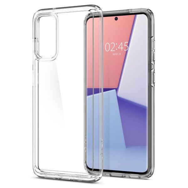 Spigen Galaxy S20 ile Uyumlu Kılıf Ultra Hybrid Crystal Clear
