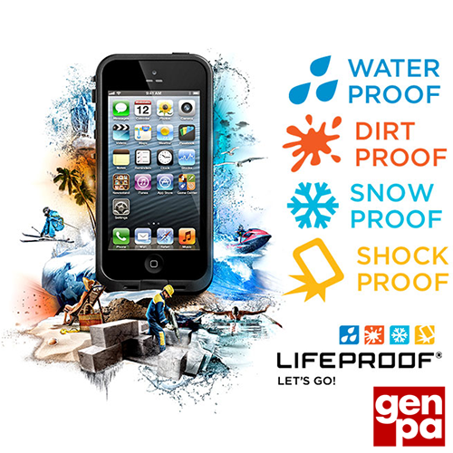 LifeProof iPhone 5 Ultra Koruma Kılıfı Siyah