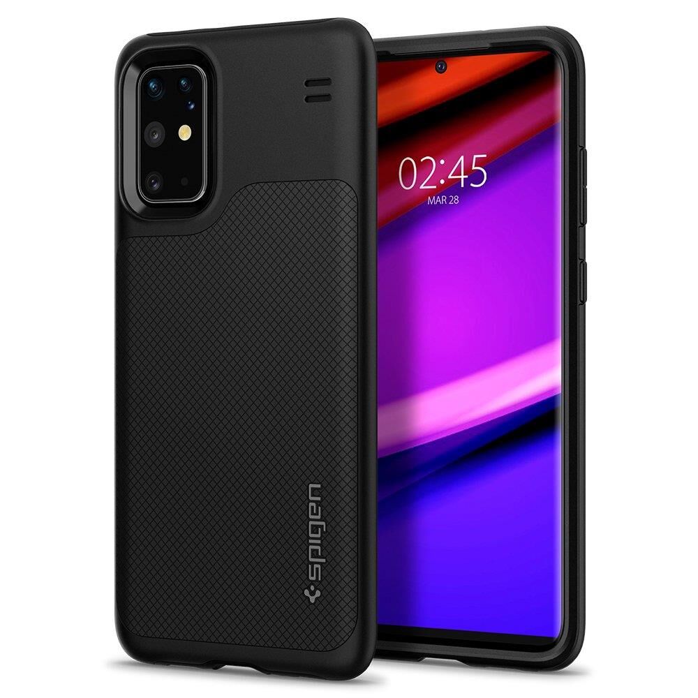 Spigen Galaxy S20 Plus ile Uyumlu Kılıf Hybrid NX Matte Black