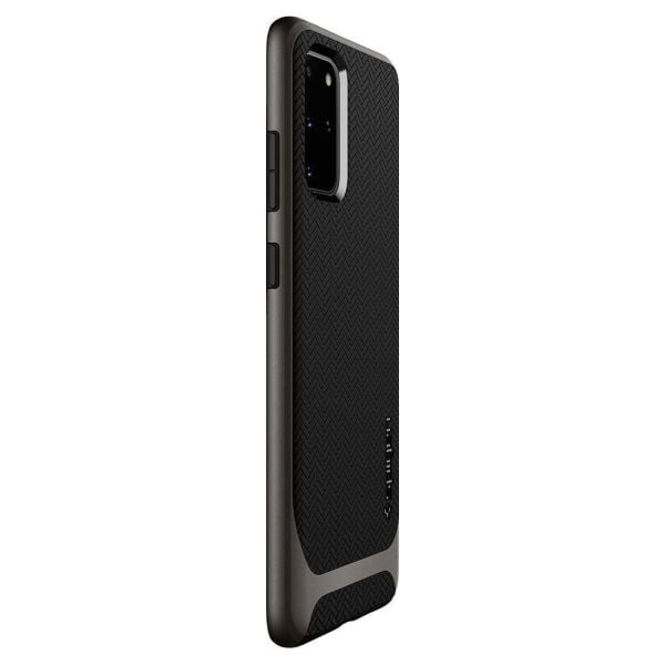 Spigen Galaxy S20 Plus ile Uyumlu Kılıf Neo Hybrid Gunmetal