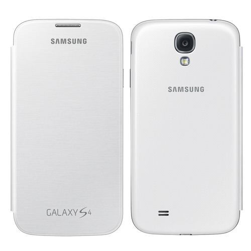 Galaxy S4 ile Uyumlu Flip Cover Kılıf Beyaz EF-FI950BWEGWW (Out)