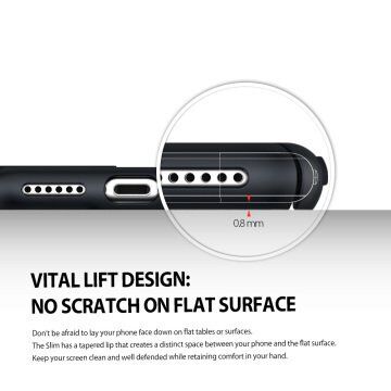 Ringke Slim iPhone 7/8 ile Uyumlu KIlıf Metal Slate İnce Şık Tasarım