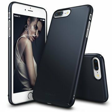 Ringke Slim iPhone 7/8 Plus ile Uyumlu KIlıf Metal Slate İnce Şık Tasarım