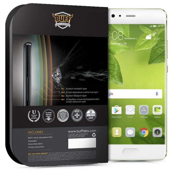 Buff P10 Plus ile Uyumlu Darbe Emici Ekran Koruyucu Film