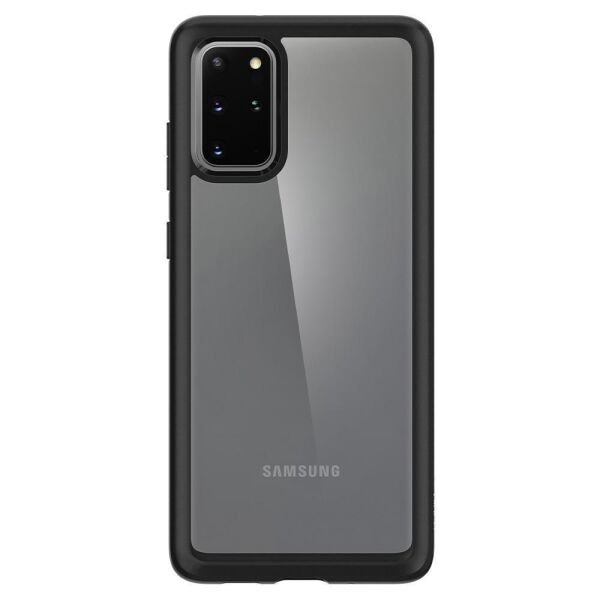 Spigen Galaxy S20 Plus ile Uyumlu Kılıf Ultra Hybrid Matte Black