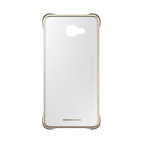 Galaxy A5 (2016) A510F ile Uyumlu Clear Back Cover Kılıf Altın EF-QA510CFEGWW