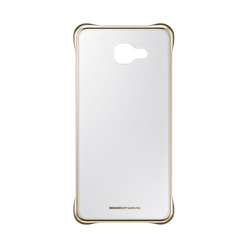 Galaxy A5 (2016) A510F ile Uyumlu Clear Back Cover Kılıf Altın EF-QA510CFEGWW