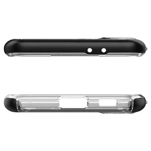 Spigen Galaxy S21 Plus ile Uyumlu Kılıf Neo Hybrid Crystal Crystal Black