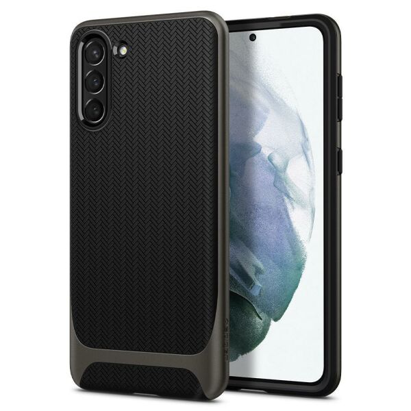 Spigen Galaxy S21 Plus ile Uyumlu Kılıf Neo Hybrid Gunmetal