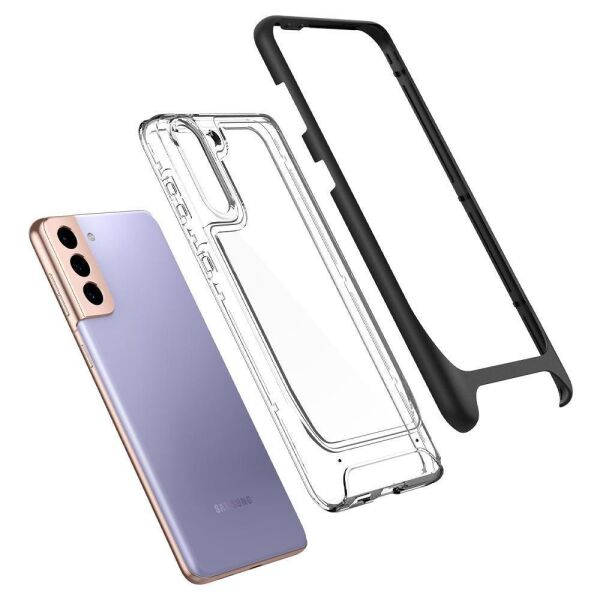 Spigen Galaxy S21 Plus ile Uyumlu Kılıf Neo Hybrid Gunmetal
