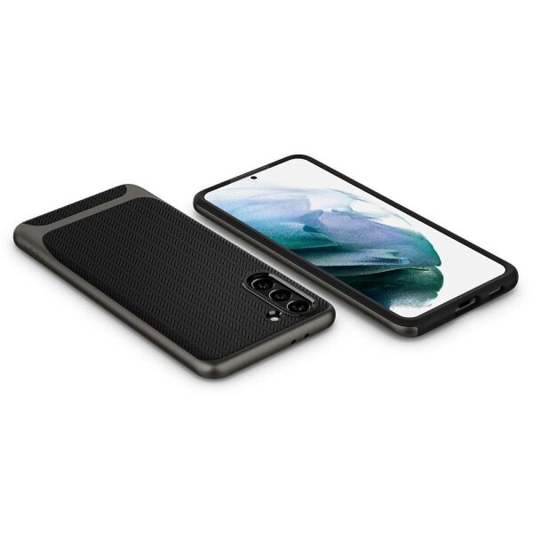 Spigen Galaxy S21 Plus ile Uyumlu Kılıf Neo Hybrid Gunmetal