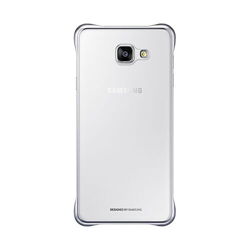 Galaxy A7 (2016) A710F ile Uyumlu Clear Back Cover Kılıf Gümüş EF-QA710CSEGWW(Out)