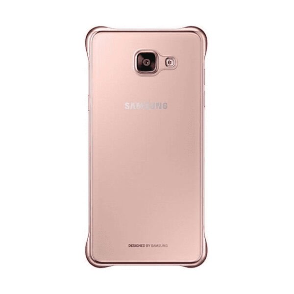 Galaxy A5 (2016) A510F ile Uyumlu Clear Back Cover Kılıf Rose Gold EF-QA510CZEGWW