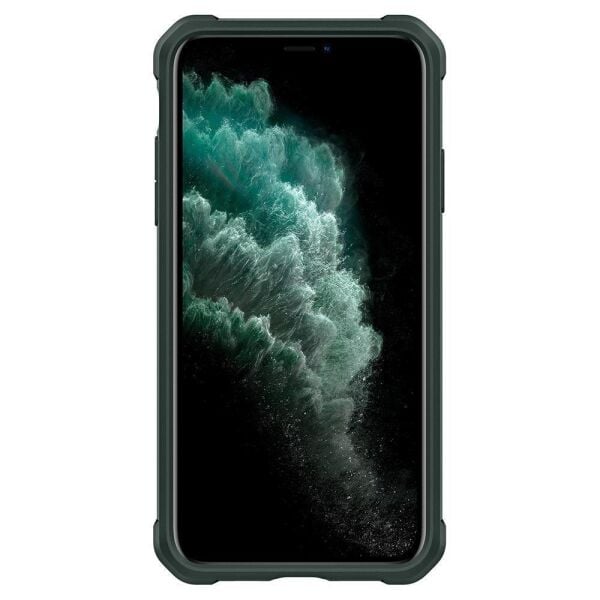 Spigen iPhone 11 Pro Max ile Uyumlu Kılıf Gauntlet Hunter Green