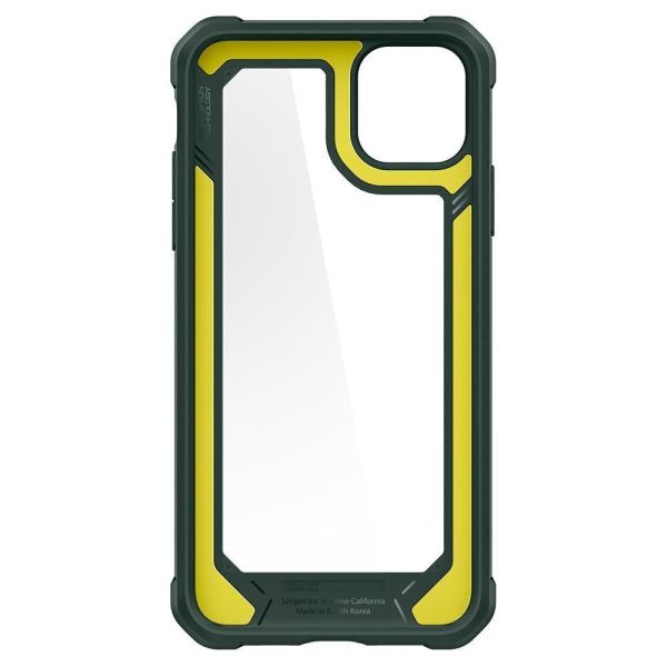 Spigen iPhone 11 Pro Max ile Uyumlu Kılıf Gauntlet Hunter Green