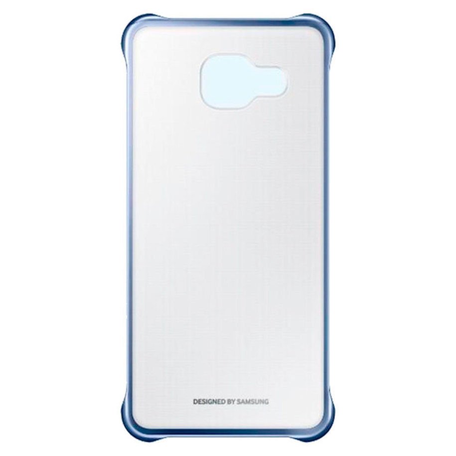 Galaxy A3 (2016) A310F ile Uyumlu Clear Back Cover Kılıf Siyah EF-QA310CBEGWW