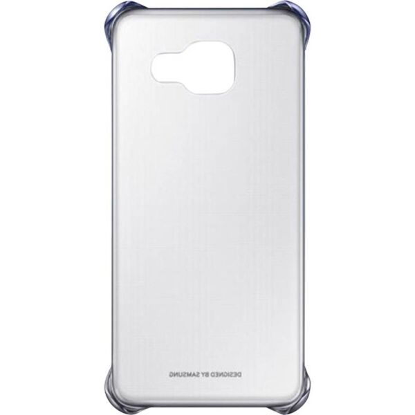 Galaxy A3 (2016) A310F ile Uyumlu Clear Back Cover Kılıf Siyah EF-QA310CBEGWW