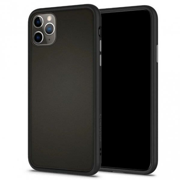 Spigen iPhone 11 Pro Max ile Uyumlu Kılıf Ciel by Cyrill Color Brick Black