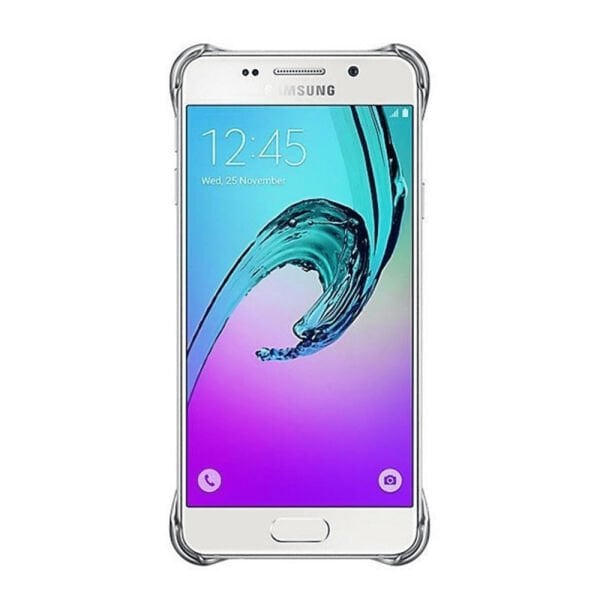 Galaxy A3 (2016) A310F ile Uyumlu Clear Back Cover Kılıf Gümüş EF-QA310CSEGWW (Out)