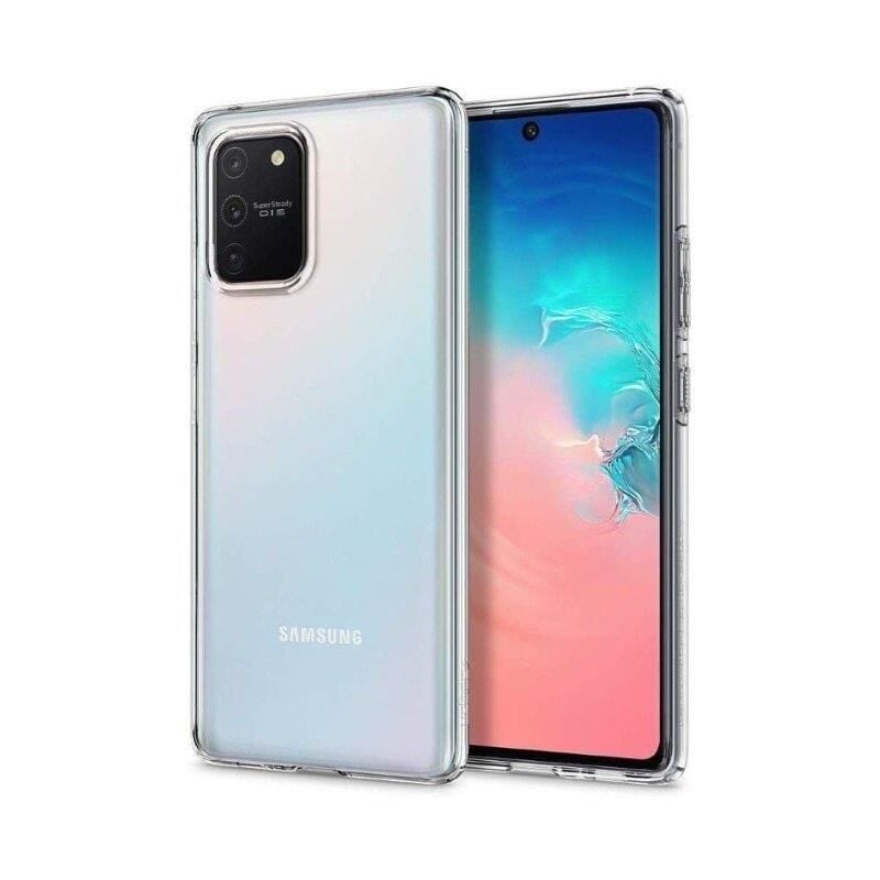 Spigen Galaxy S10 Lite ile Uyumlu Kılıf Liquid Crystal Crystal Clear