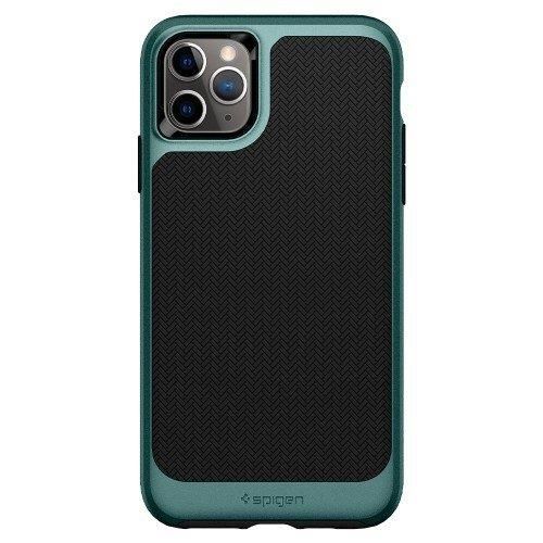 Spigen iPhone 11 Pro Max ile Uyumlu Kılıf Neo Hybrid Midnight Green