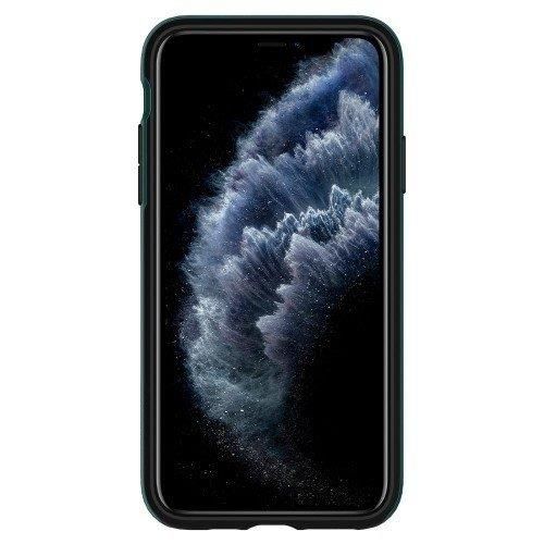 Spigen iPhone 11 Pro Max ile Uyumlu Kılıf Neo Hybrid Midnight Green