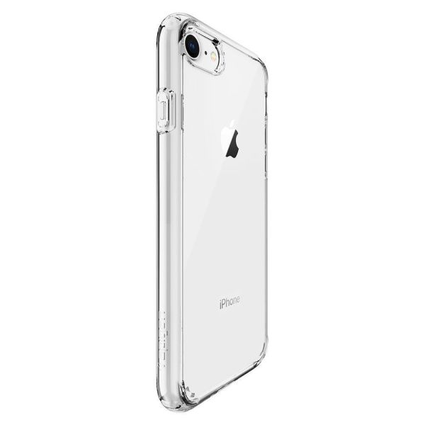 Spigen iPhone SE 2020 Uyumlu ile Uyumlu Kılıf Ultra Hybrid 2 Crystal Clear
