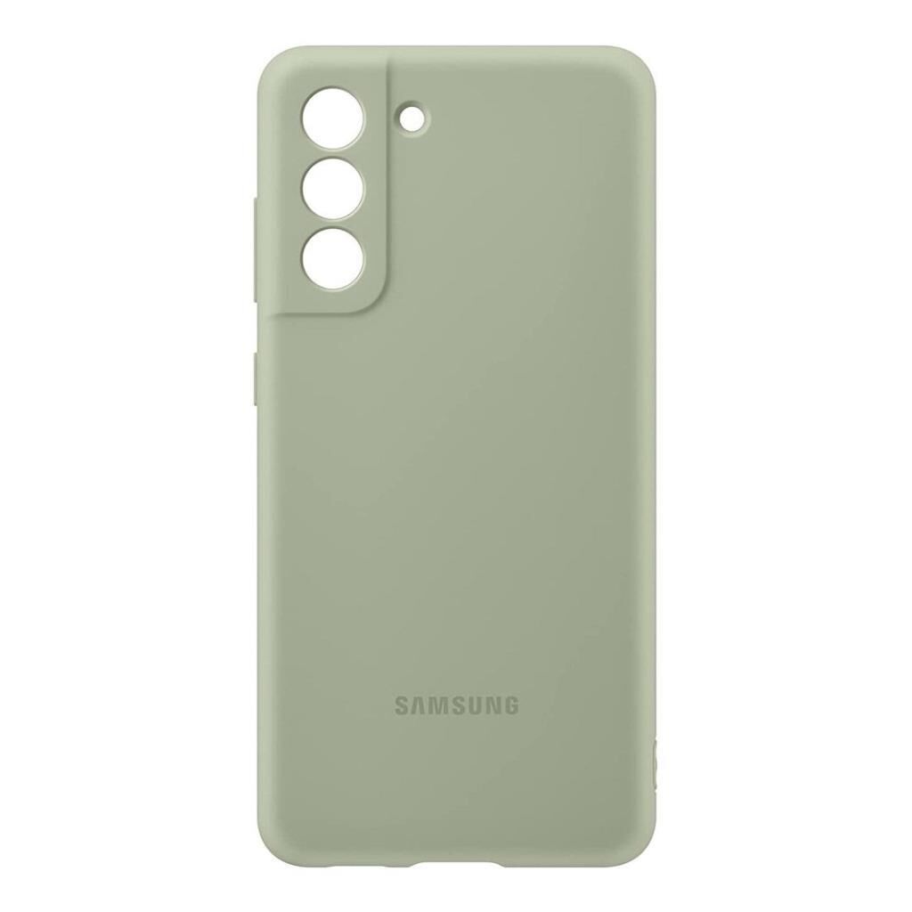 Galaxy S21 FE ile Uyumlu Silikon Kılıf Nane EF-PG990TMEGWW