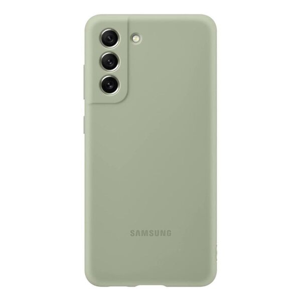 Galaxy S21 FE ile Uyumlu Silikon Kılıf Nane EF-PG990TMEGWW