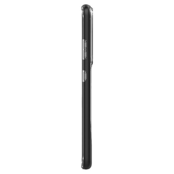 Spigen Galaxy S21 Ultra ile Uyumlu Kılıf Neo Hybrid Crystal Black