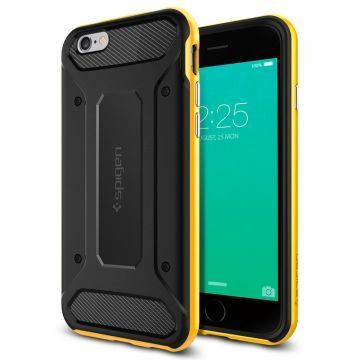 Spigen iPhone 6 Plus/6s Plus ile Uyumlu Kılıf Neo Hybrid Carbon Reventon Yellow